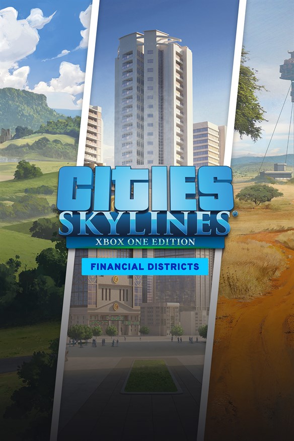 Cities Skylines - Financial Districts Bundle Xbox Series X|S and Xbox One cover art