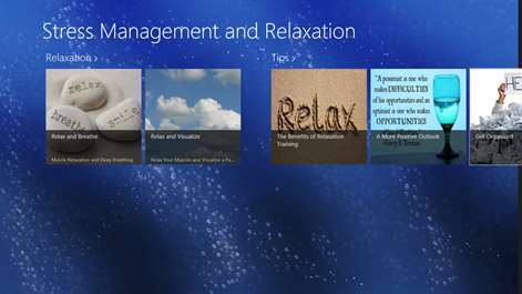 Stress Management and Relaxation Screenshots 2