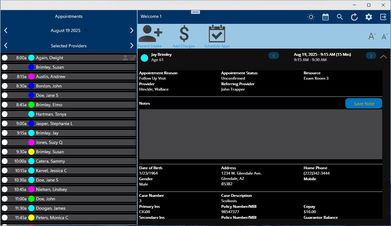 CGM MEDISOFT screenshot