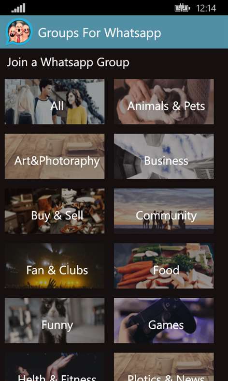 Groups for Whatsapp Screenshots 1