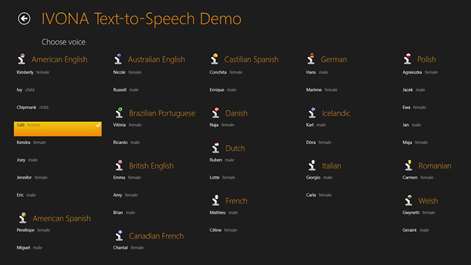 speech text demo