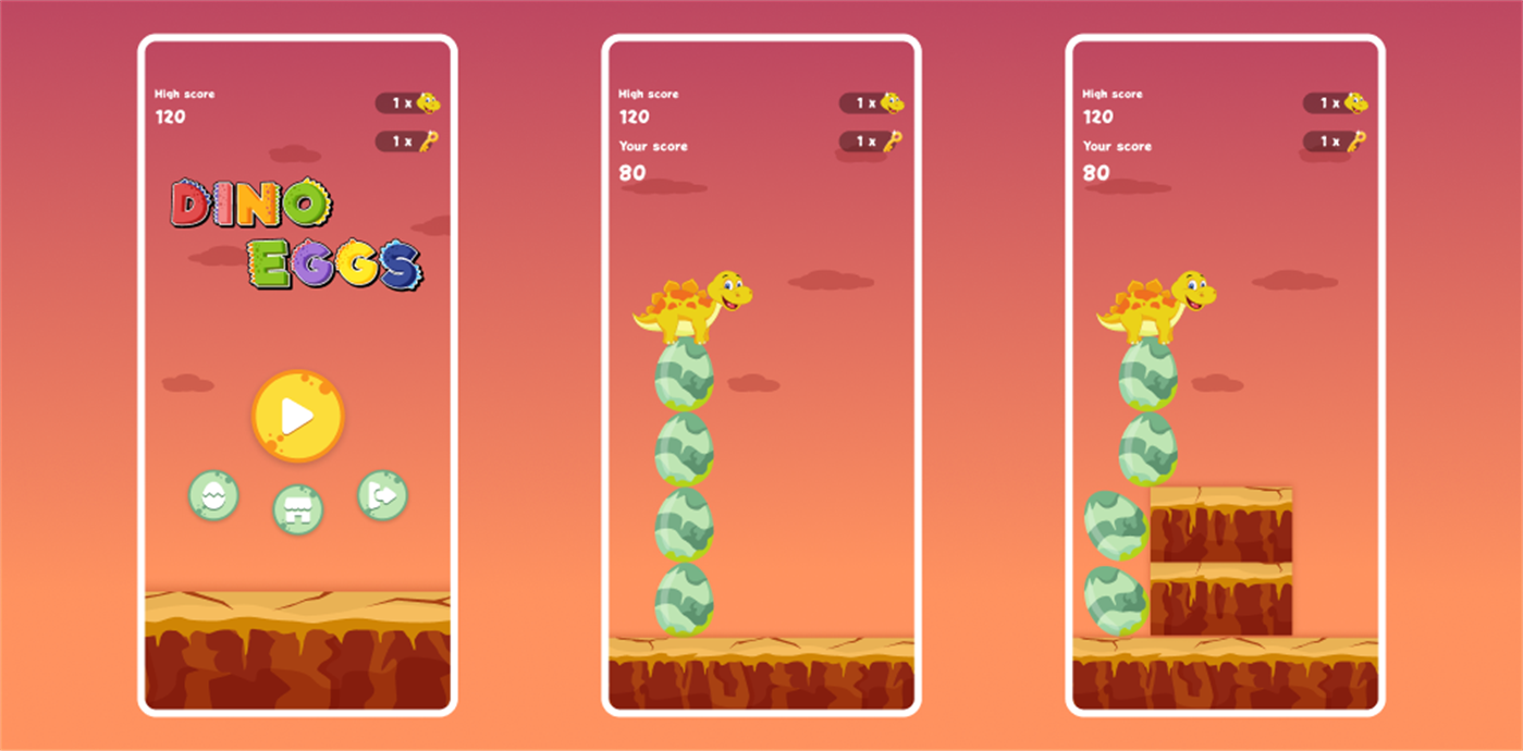 #2. Dino and Eggs (Windows) Podle: PeterHardiman