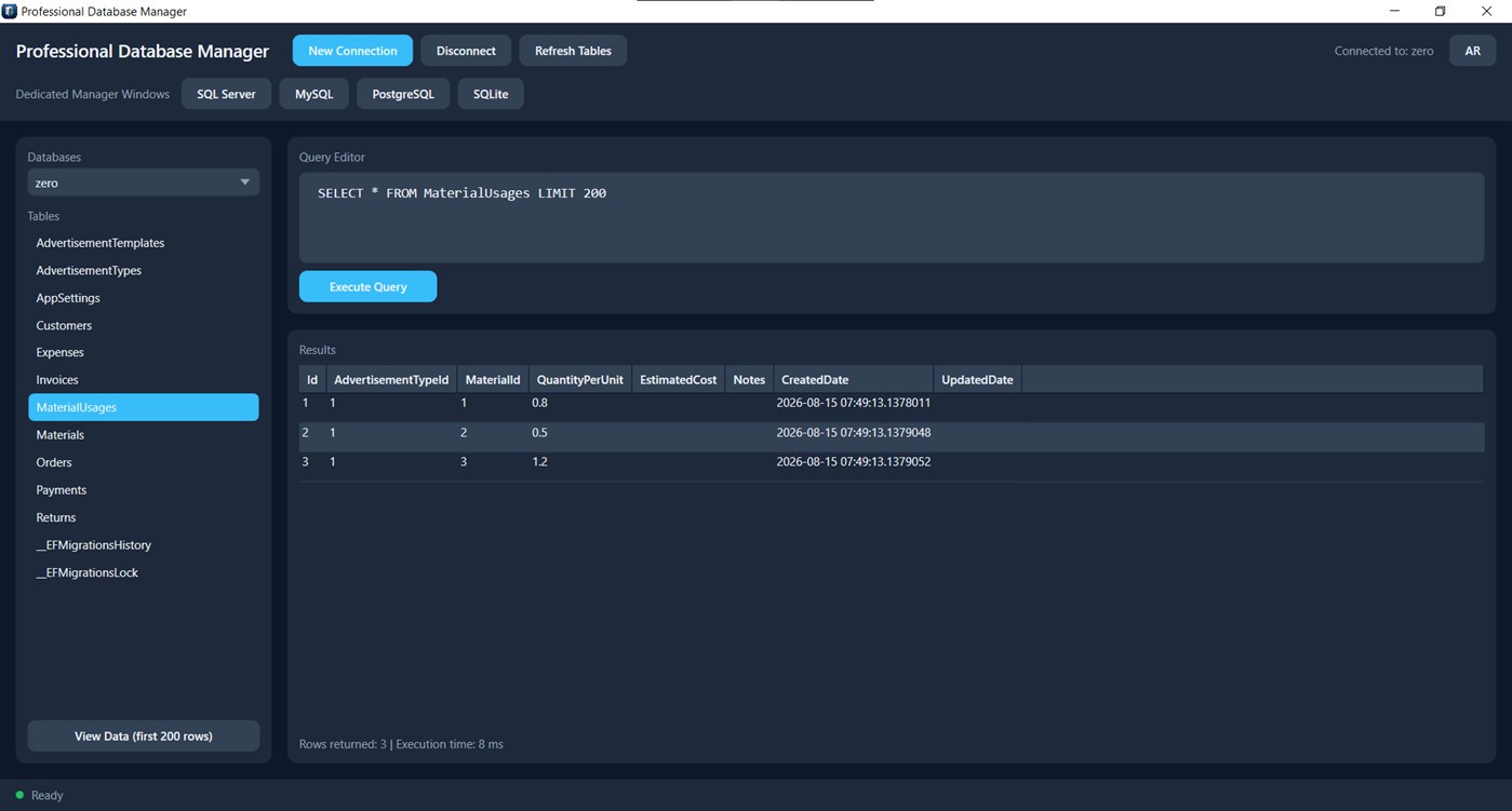 #2. DBManagerMaster (Windows) De: Abdullah App
