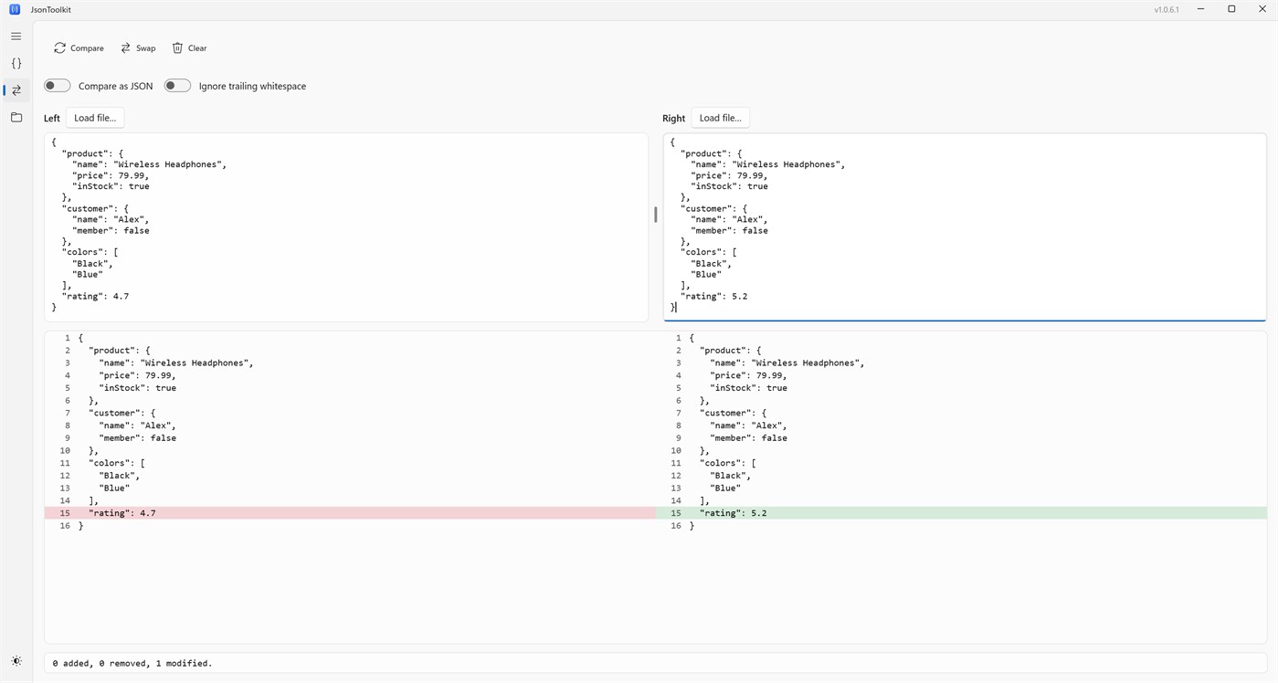#3. Json tools (Windows) 게시자: sidkadagad