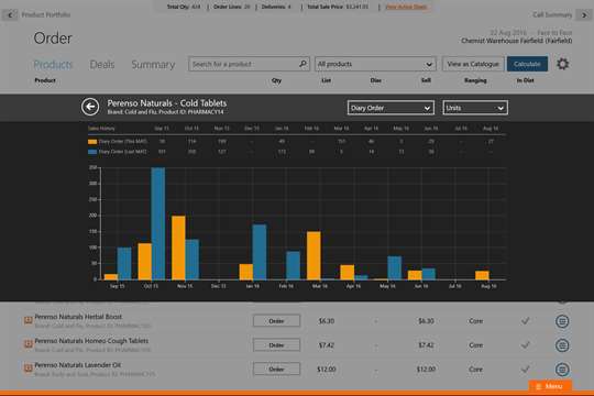 Perenso Field Sales screenshot 2