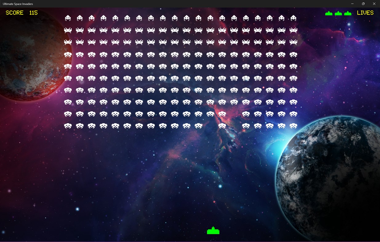 #2. Ultimate Space Invaders (Windows) di: DavidCF