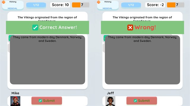 Quiz Challenge Multiplayer screenshot 3