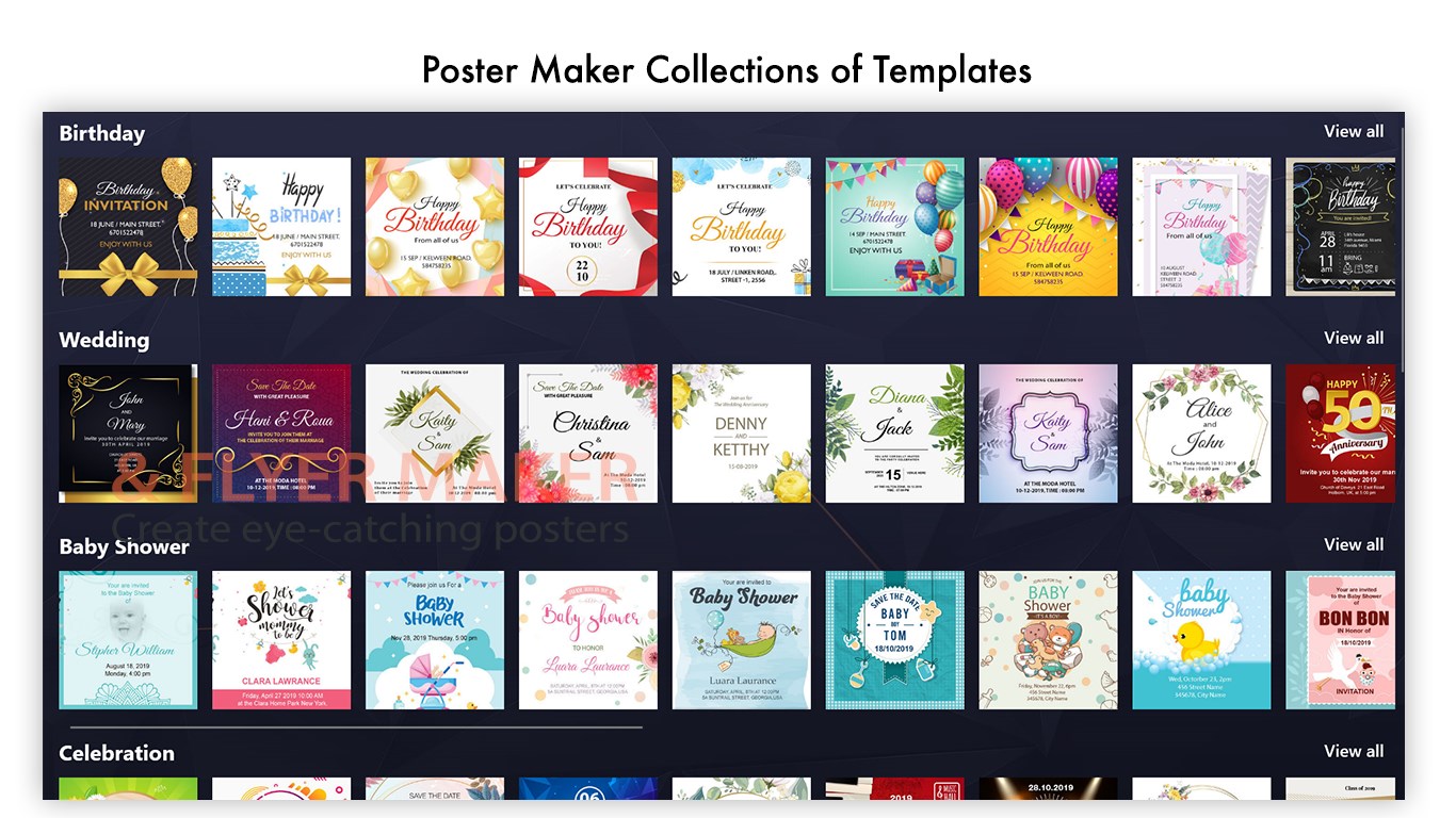 Get Poster Maker Flyer Maker Microsoft Store