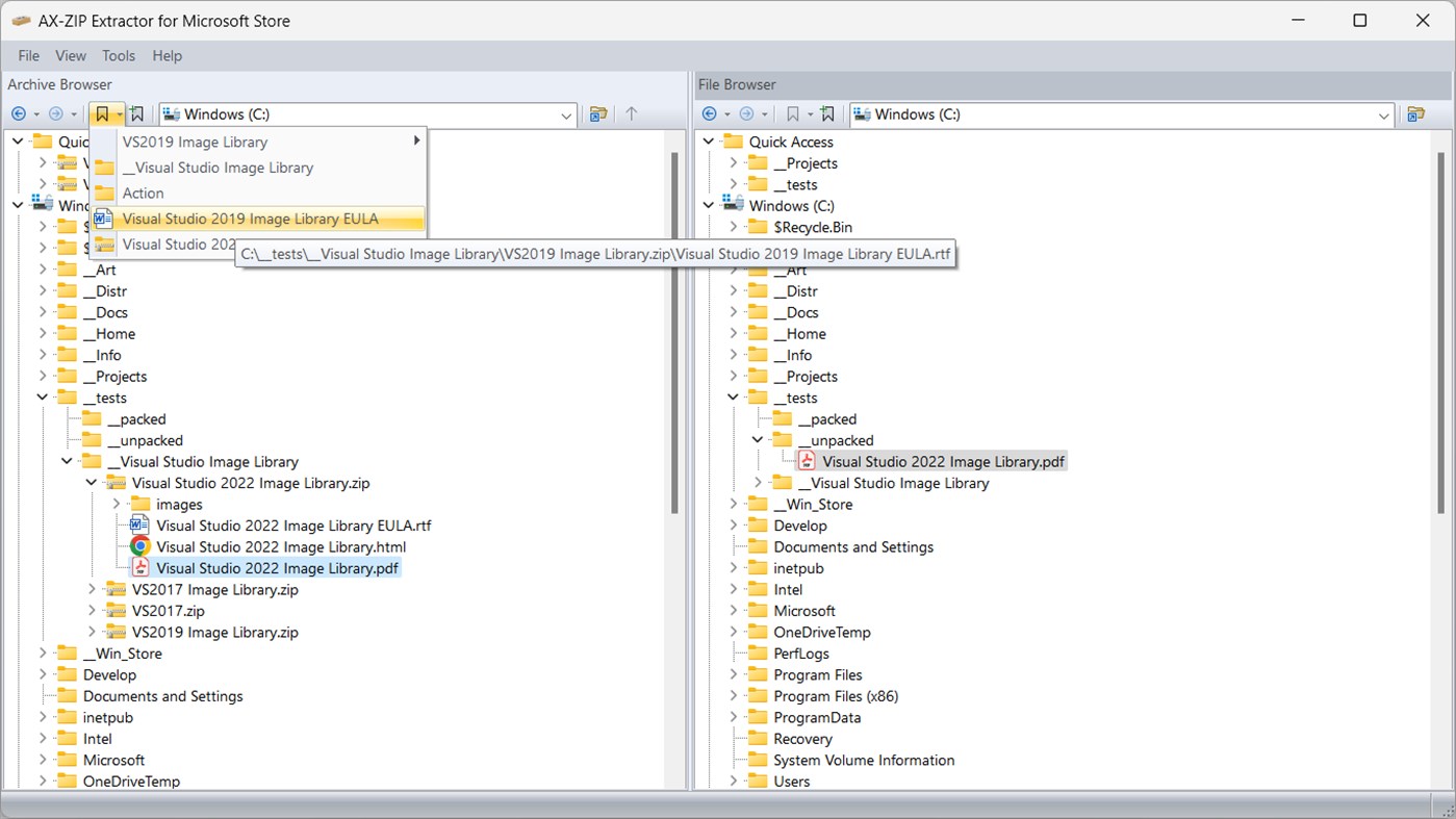 #5. AX-ZIP Extractor (Windows) 由: AX Systems