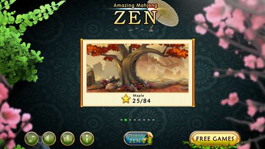 Amazing Mahjong: Zen screenshot 1