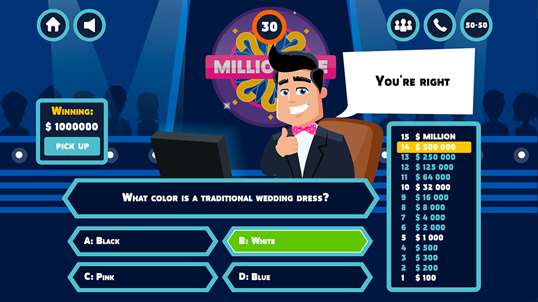 Millionaire Trivia: Who Wants To Be a Millionaire? screenshot 1