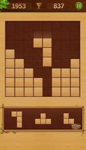 Wooden Puzzle - Block Legend screenshot 1