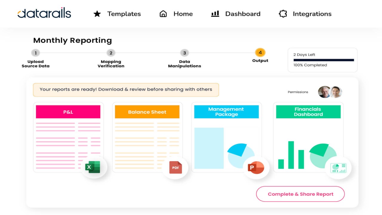 Snapshot 5 of Datarails