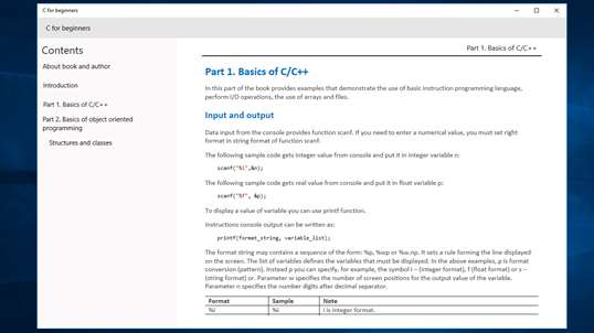 C/C++ for beginners screenshot 2