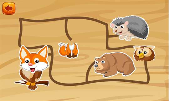 Gongo's AnimalPuzzle screenshot 4