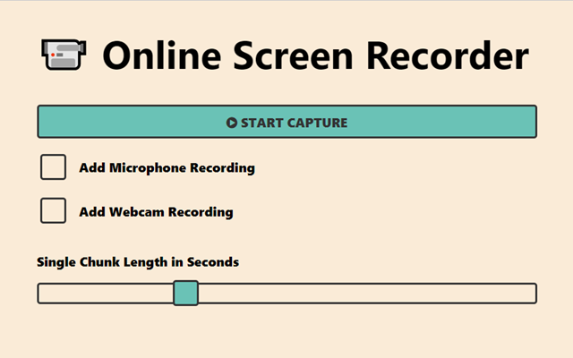 Online Screen Recorder