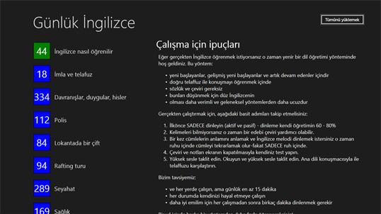 Günlük İngilizce screenshot 4