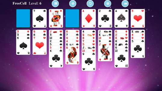 FreeCell Solitaire Free. screenshot 2