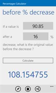 Percentages Calculator screenshot 8