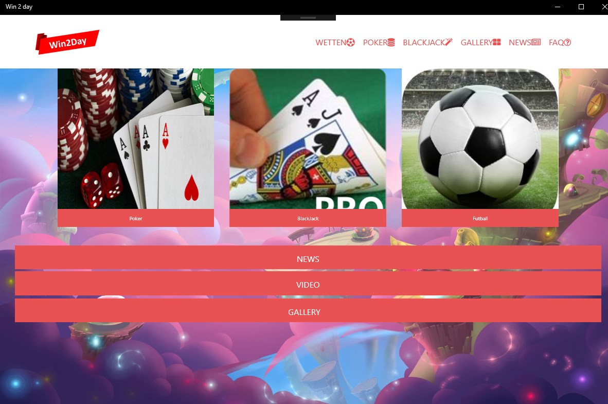 Win2day casino app download
