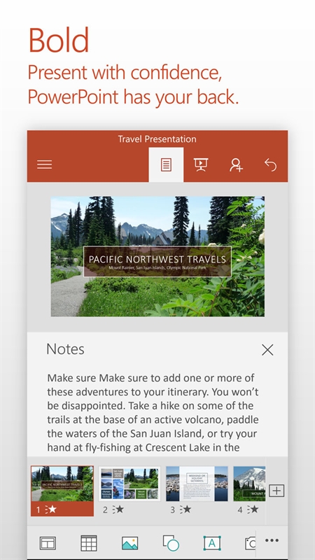 PowerPoint Mobile Screenshot
