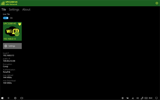 WiFi Live Tile Pro screenshot 1
