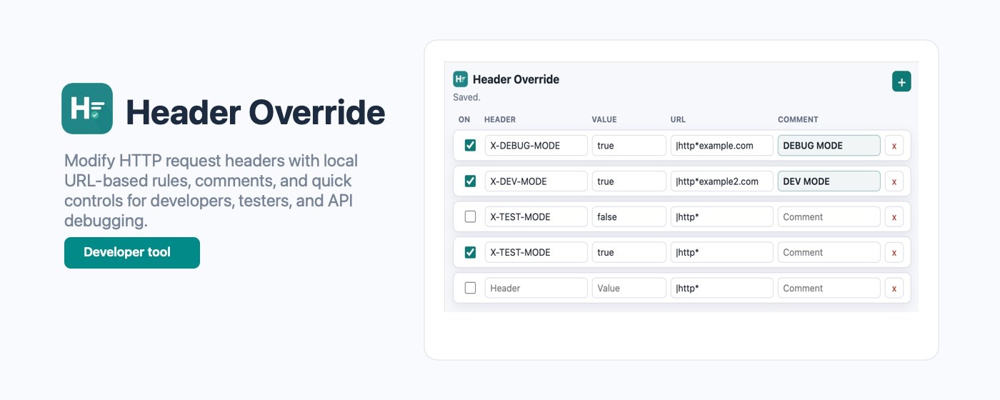 Header Override