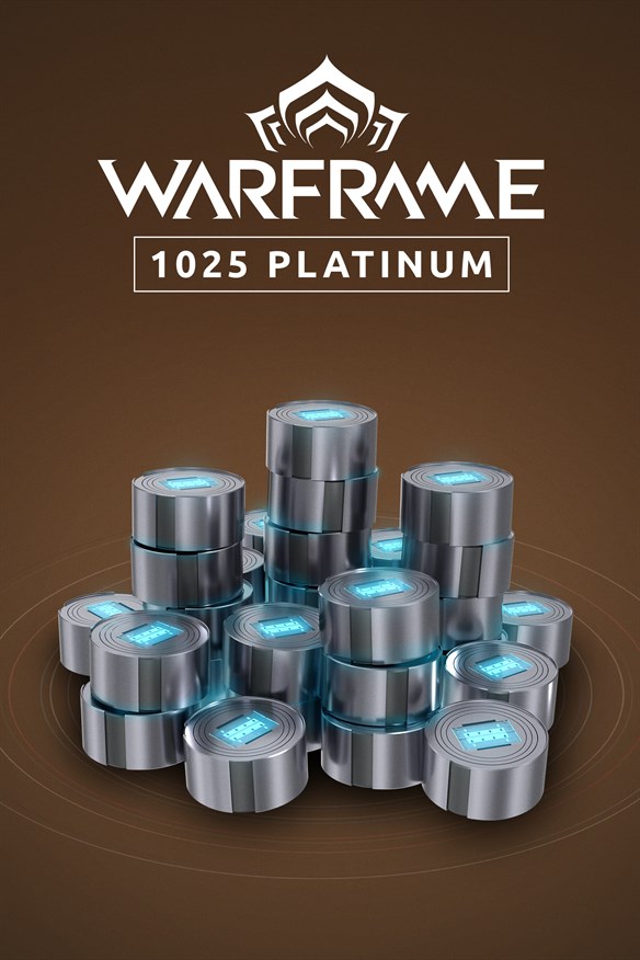 Warframe: 1025 Platinum Xbox Series X|S and Xbox One cover art