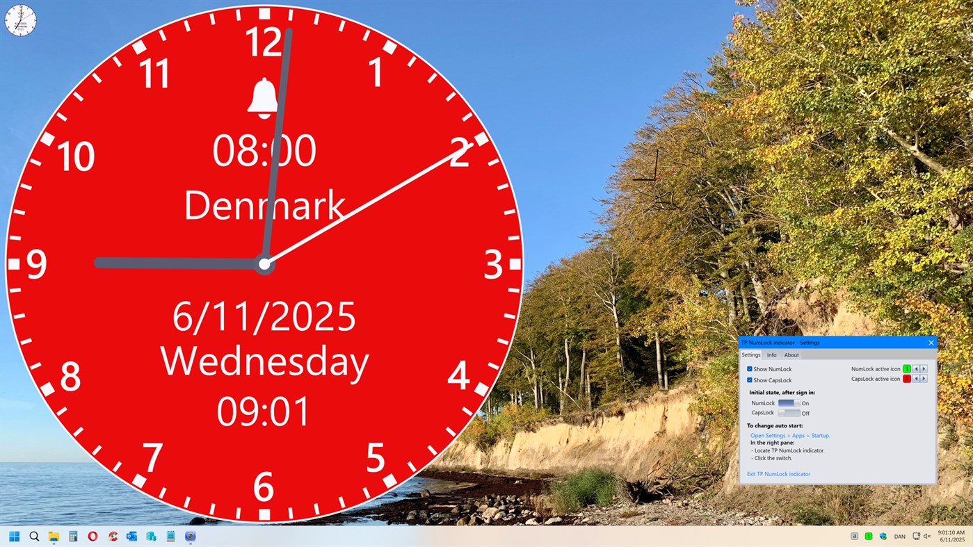 #3. TP Clock (Windows) 由: Thomas P. Olsen