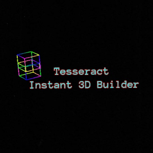 Tesseract with Instant 3D Builder