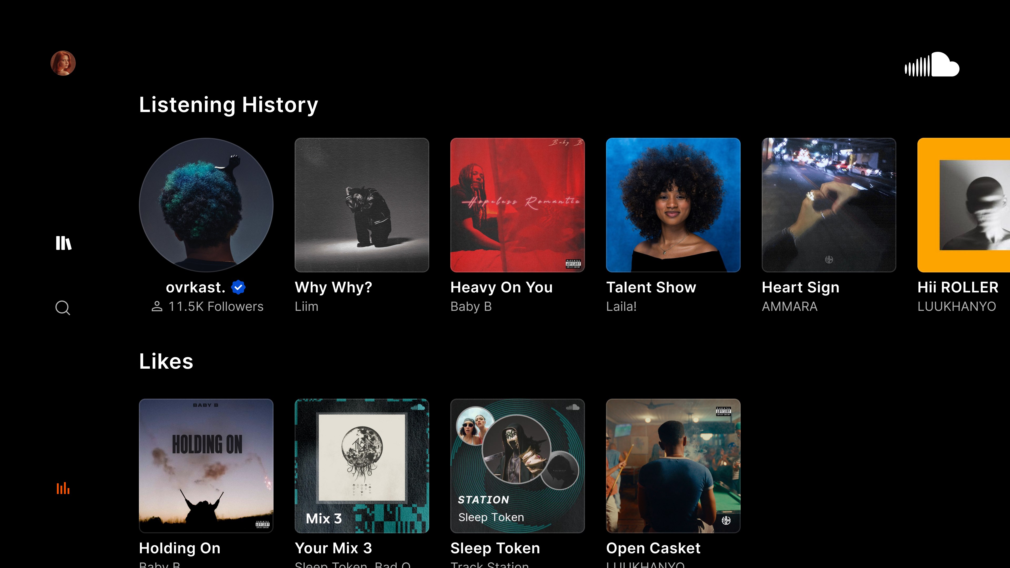SoundCloud screenshot