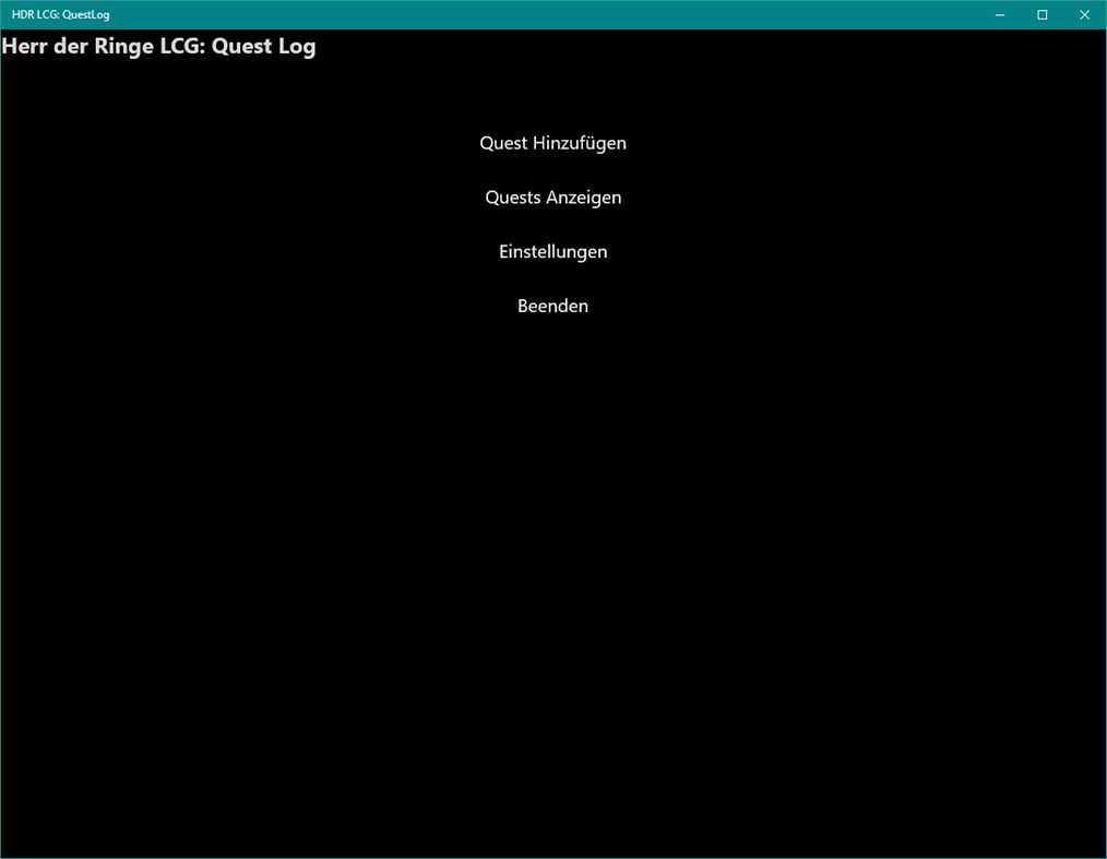 #1. HDR LCG: QuestLog (Windows) Podle: Andorim