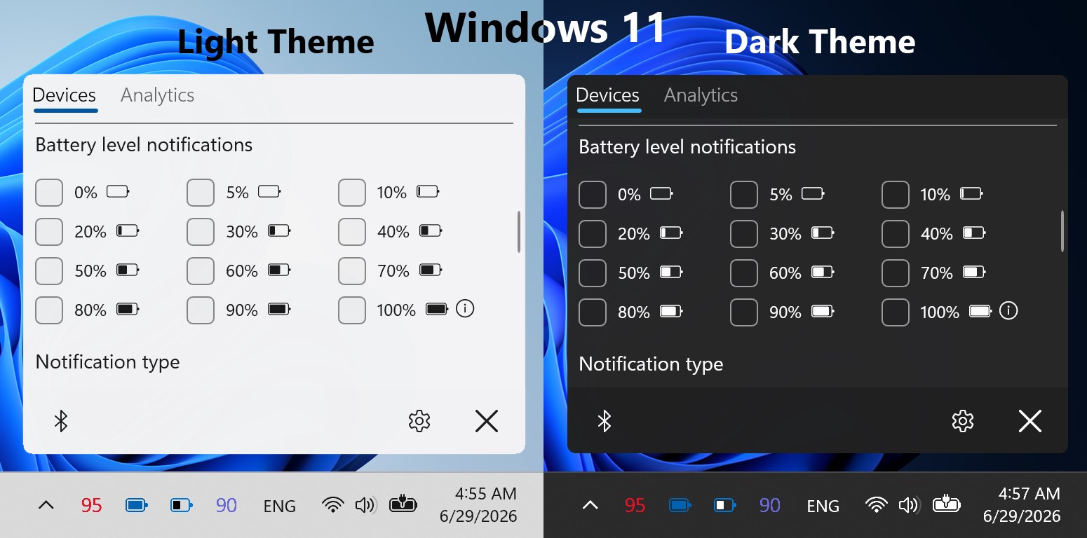 Bluetooth Battery Level Pro screenshot