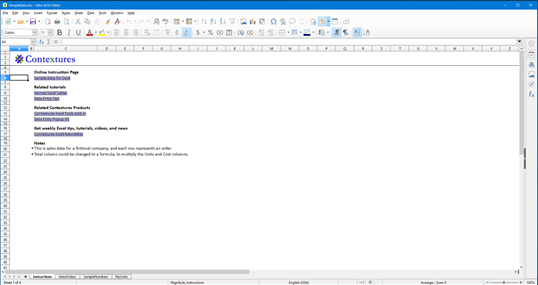 Ultra XLSX Editor screenshot 4