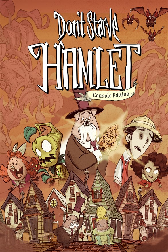Don't Starve: Hamlet Console Edition Xbox Series X|S and Xbox One cover art