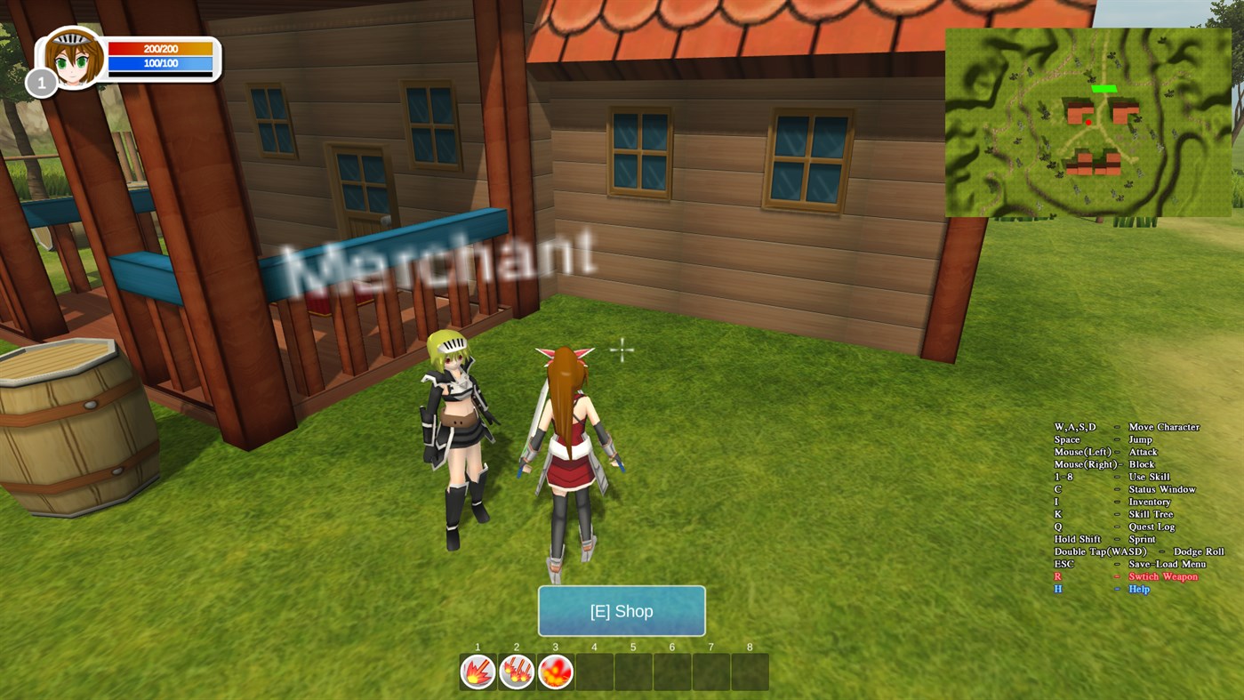 #2. Moon Cake-Action RPG (Windows) Bởi: pubteamsix