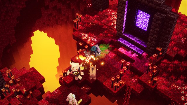 Minecraft Dungeons: Flames of the Nether screenshot 2