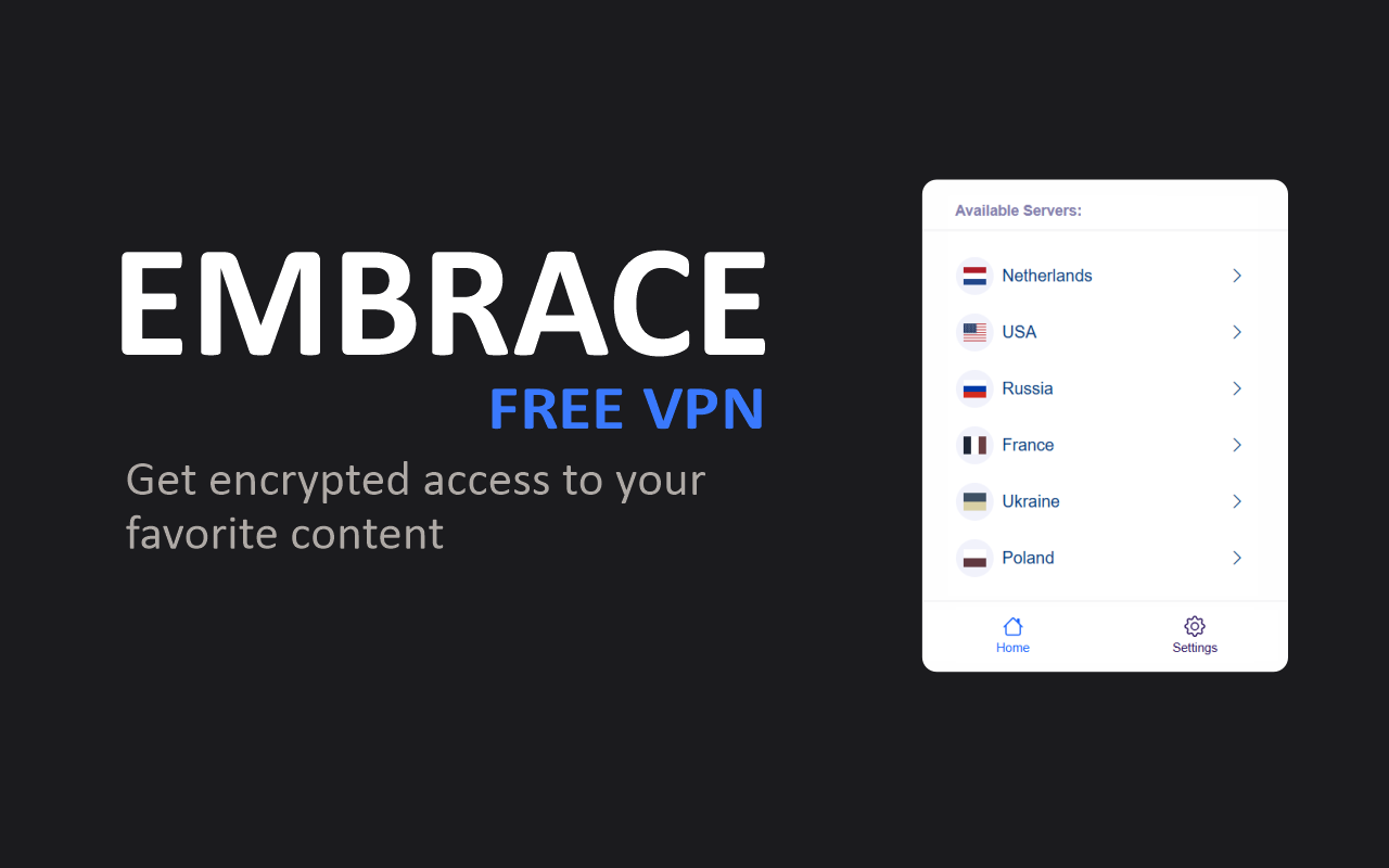 Embrace VPN - Free VPN