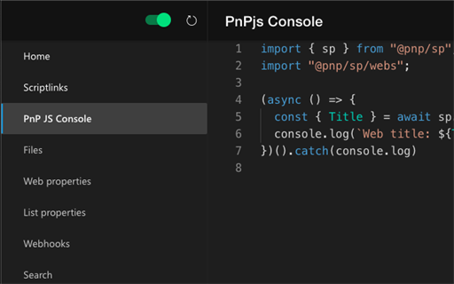 SP Editor: SharePoint JS/CSS & Webhook Manager