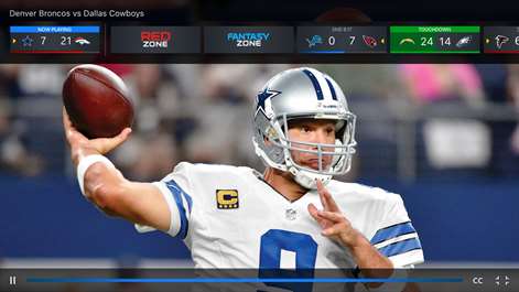 Screenshot: See every minute of every out-of-market game, every Sunday afternoon