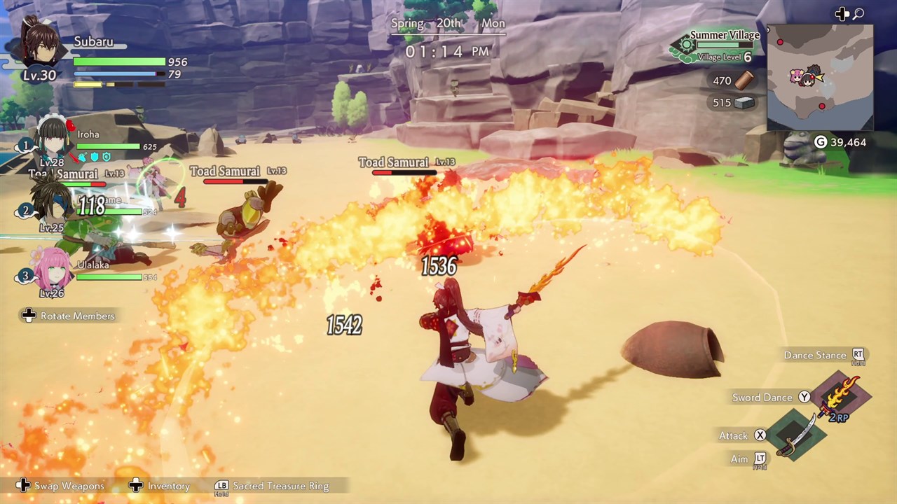 Rune Factory: Guardians of Azuma screenshot 4