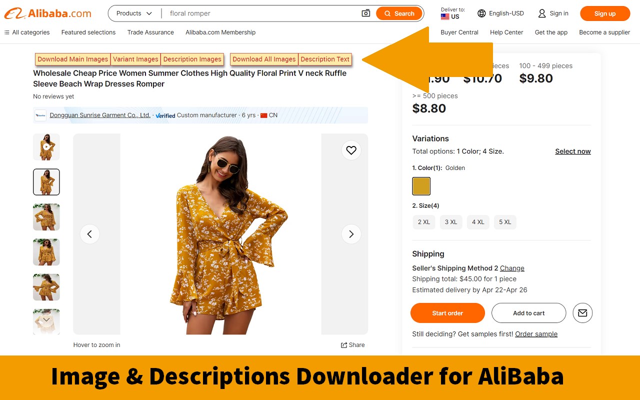 AliBaba Image Downloader - BabaDown