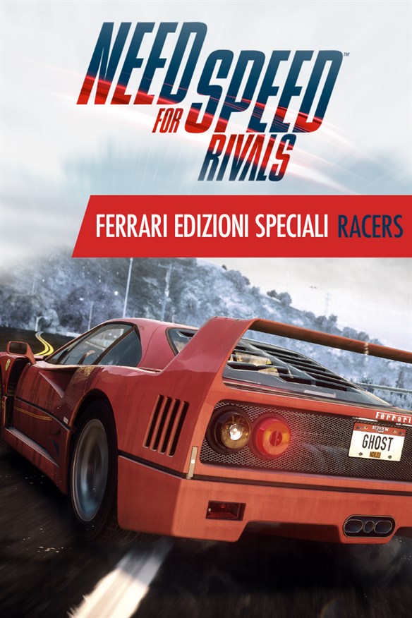 Need for Speed Rivals Ferrari Edizioni Speciali Racers Xbox Series X|S and Xbox One cover art