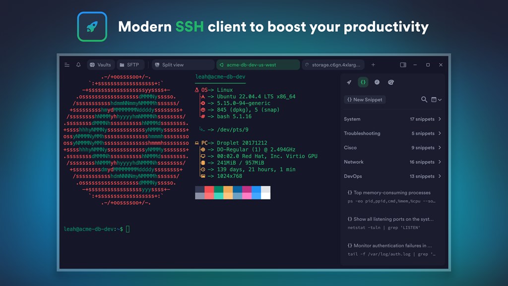 Termius - SSH & SFTP client_1
