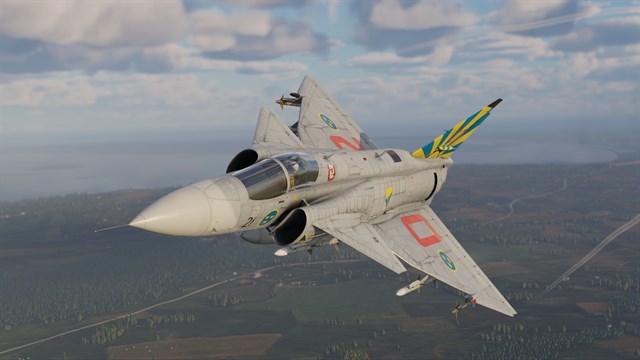 War Thunder - Saab JA 37DI Viggen Pack screenshot 1