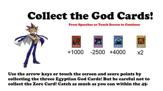 YuGiOh: Collect the God Cards screenshot 1