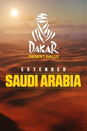 Dakar Desert Rally: Extended Saudi Arabia Map