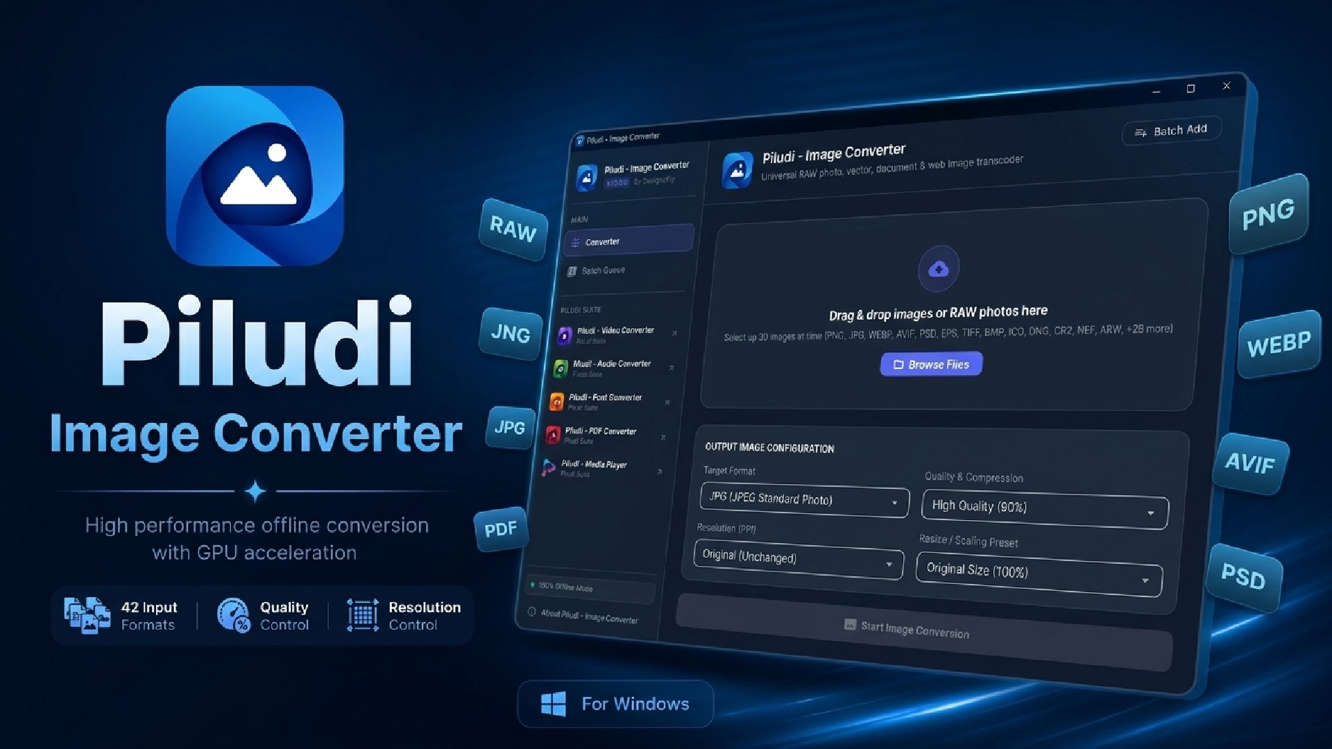 Piludi – Image Converter Screenshot 1