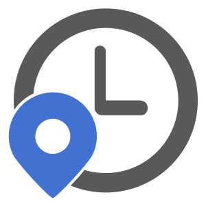 Change Timezone (Time Shift) icon