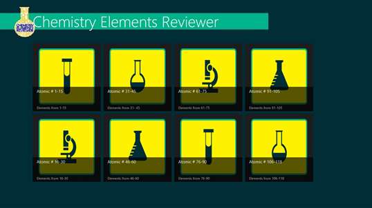 Chemistry Elements Reviewer screenshot 1